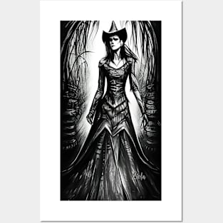 Pagan Girl a Wicked Witch Posters and Art